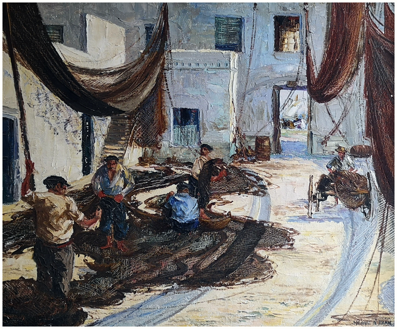Mending the nets FERGUS O'RYAN RHA