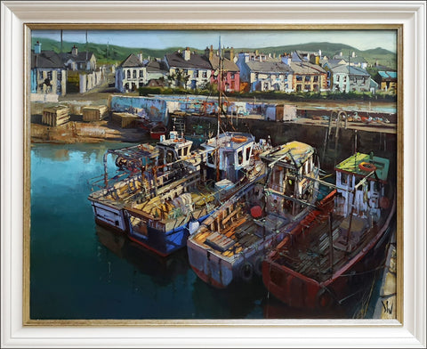 Dave West Portmagee Kerry Painting for sale 