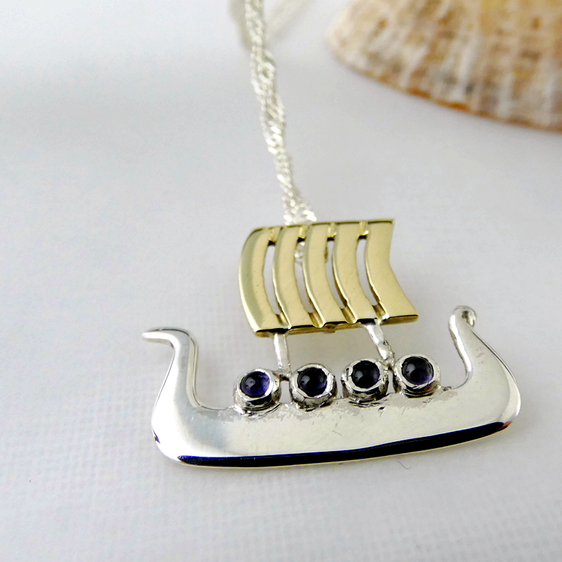 Viking 2025 ship pendant
