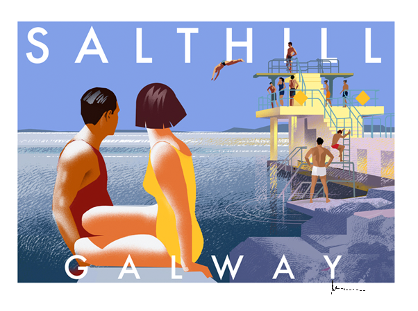 Salthill Galway poster